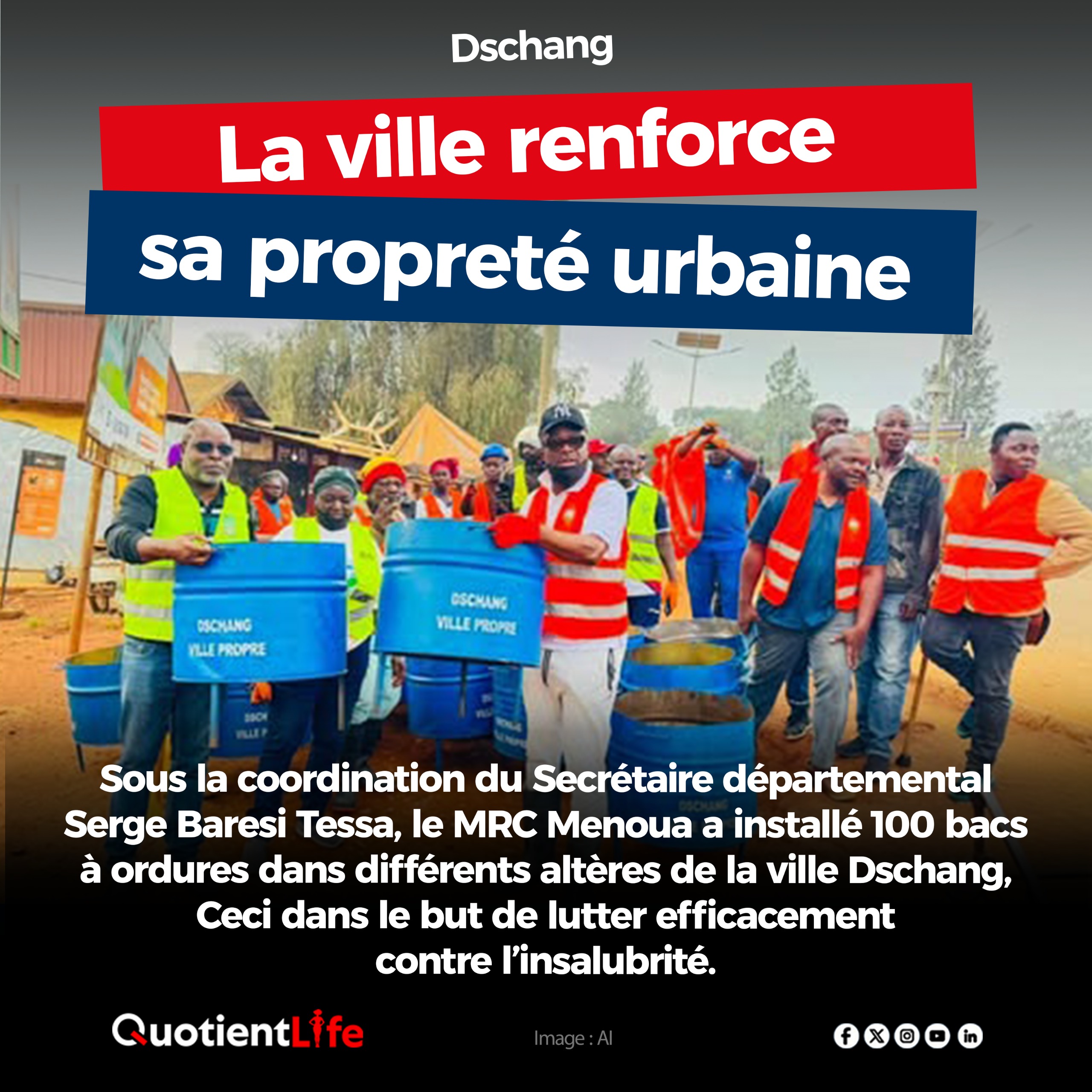 TEAM MRC – Opération Ville Propre 2026