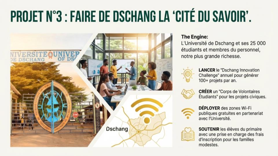 Université de Dschang – Cité du Savoir, 1ère université de la zone CEMAC